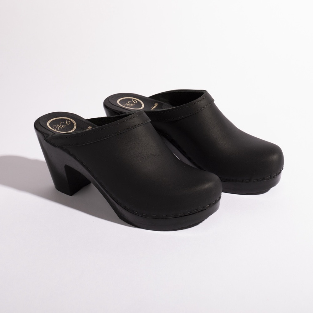 NO.6 Old School Clog on High Heel